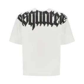 Dsquared2 loose logo print t-shirt with