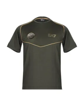 Ea7 Man T-shirt Military green XL INT