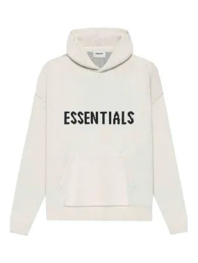 Fear Of God Essentials Knit Pullover Hoodie Buttercream [SS21]