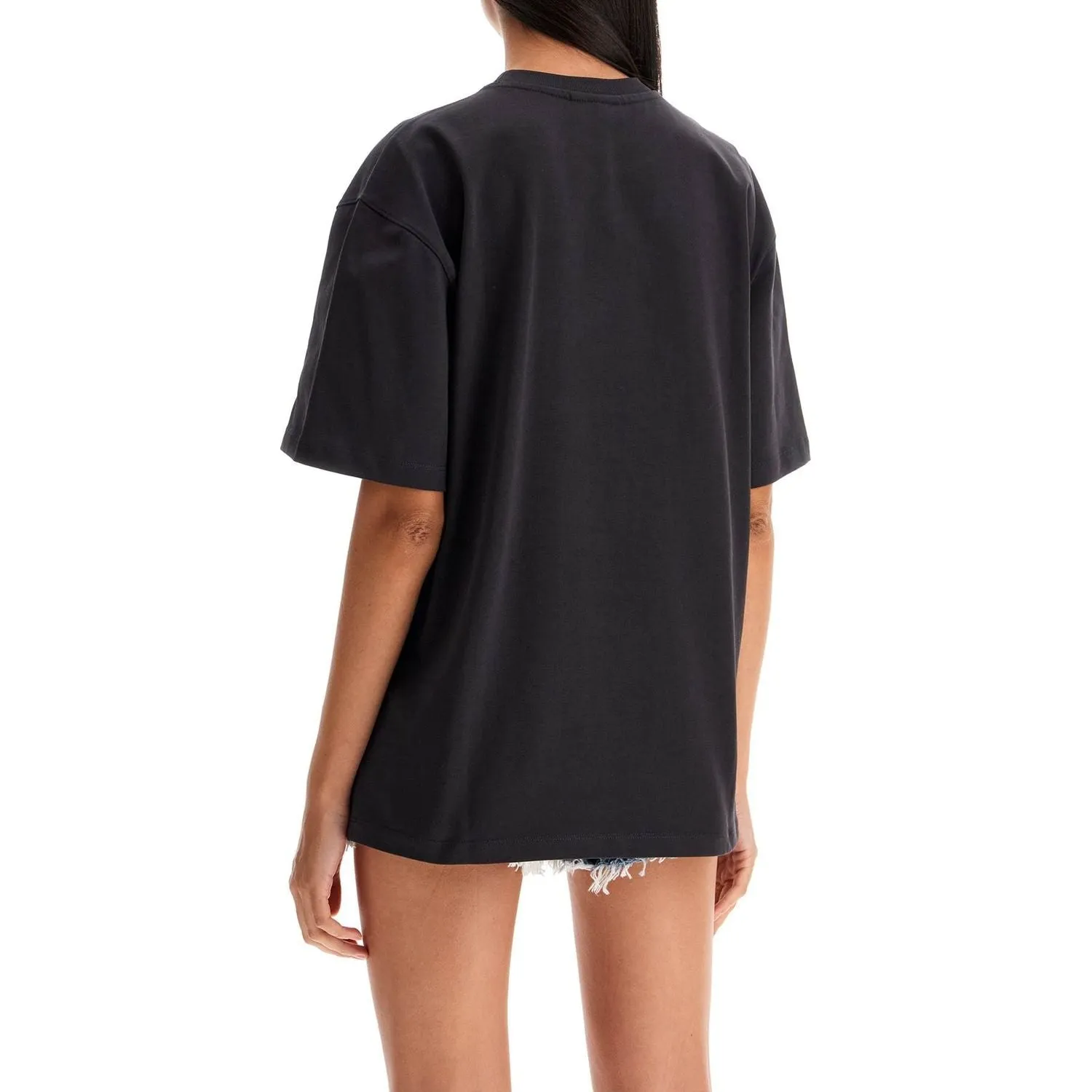 Ganni embroidered oversized t