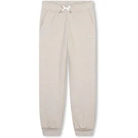 Girls Beige Organic Joggers