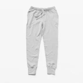 Grey cotton joggers for Men