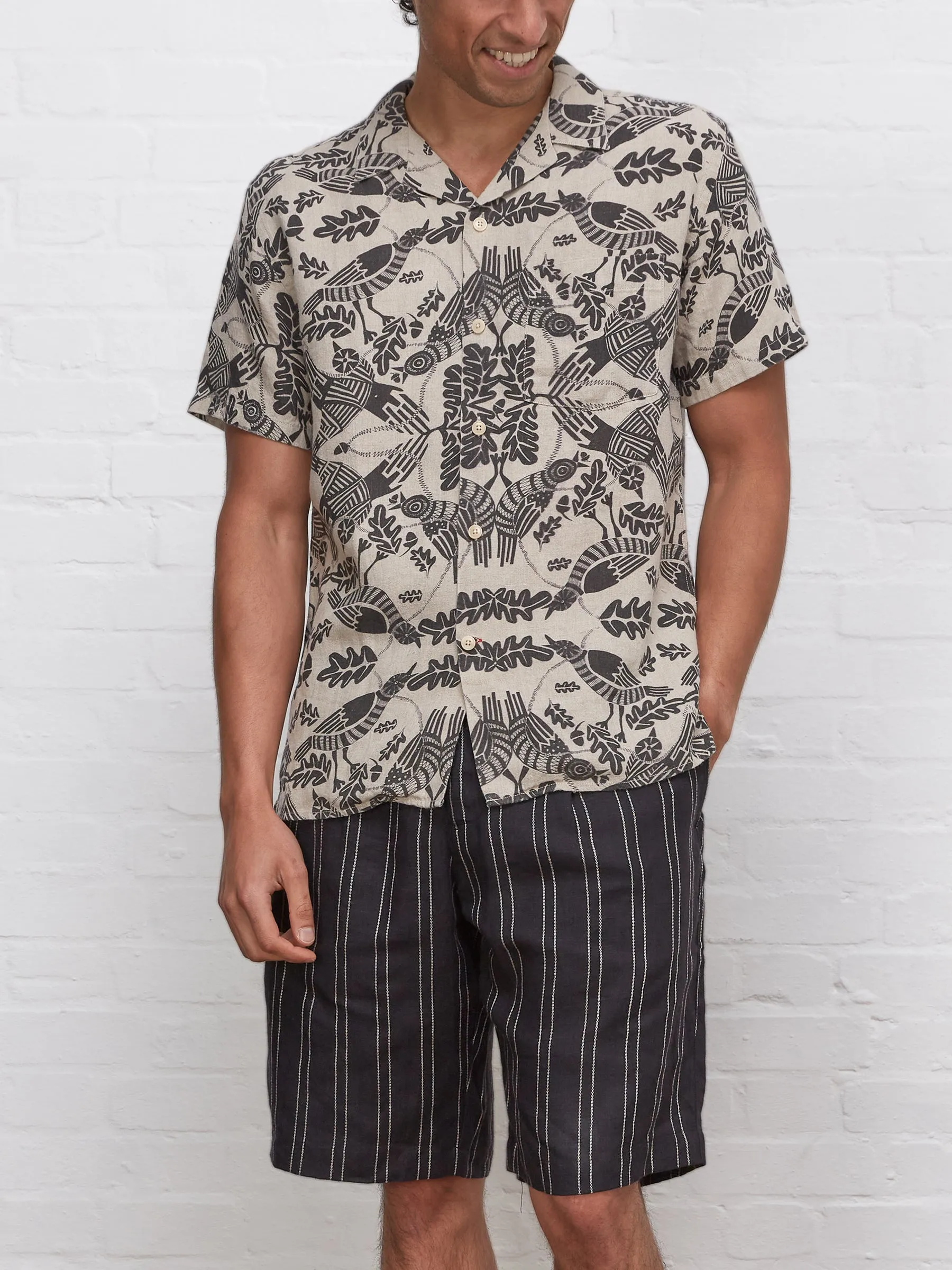 Havana Short Sleeve Shirt Lomas Black