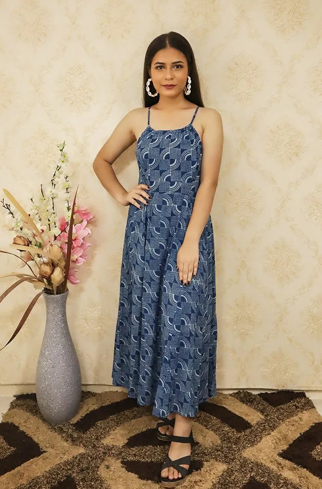 Indigo Maxi Dress