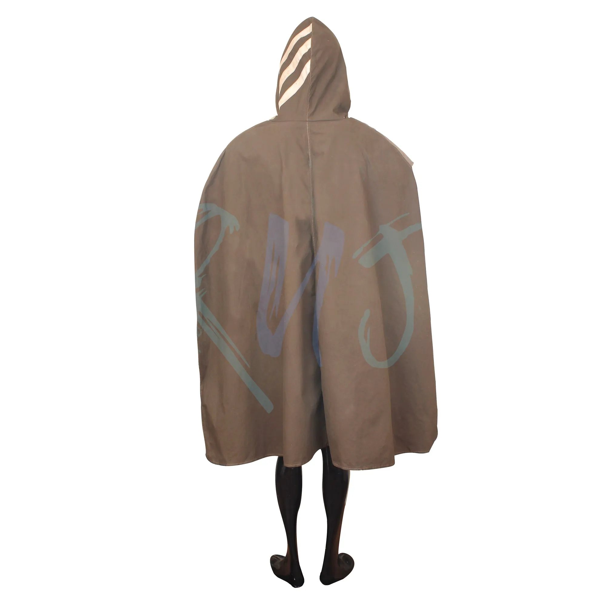 Inspired by SW Mandalorians cape, Boba fett cosplay poncho cape