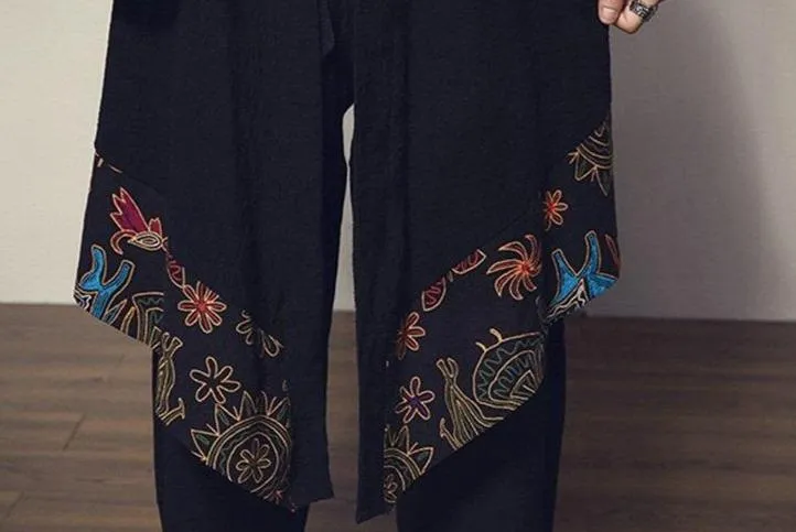 Japanese-Style Half-Sleeve Kimono