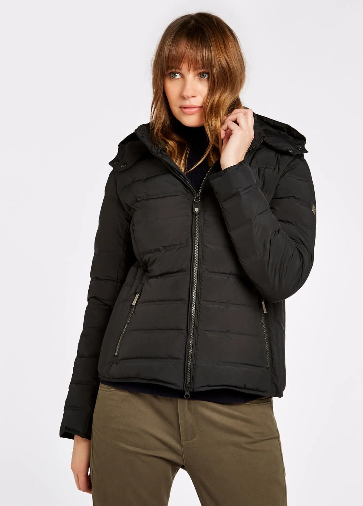 Kilkelly Quilted Coat - Black