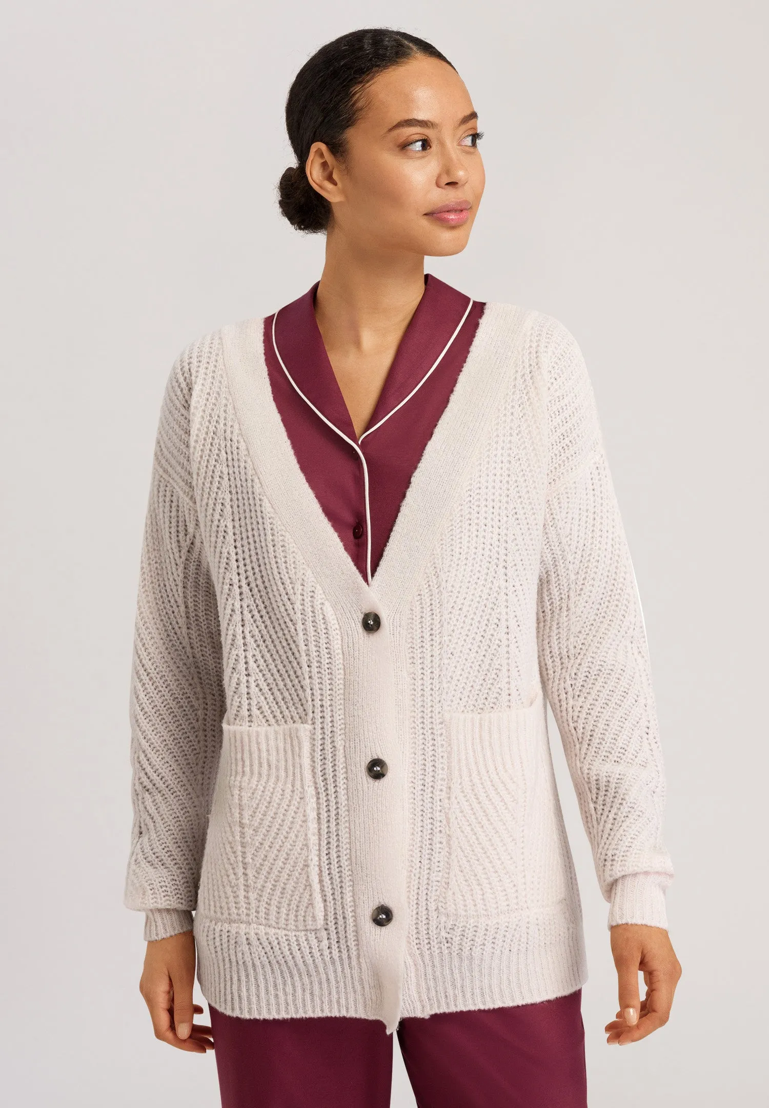 Knits Cardigan | Warm Sand 78782-1265