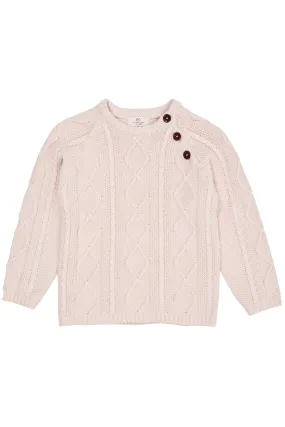 KNITTED JUMPER - SOFT PINK