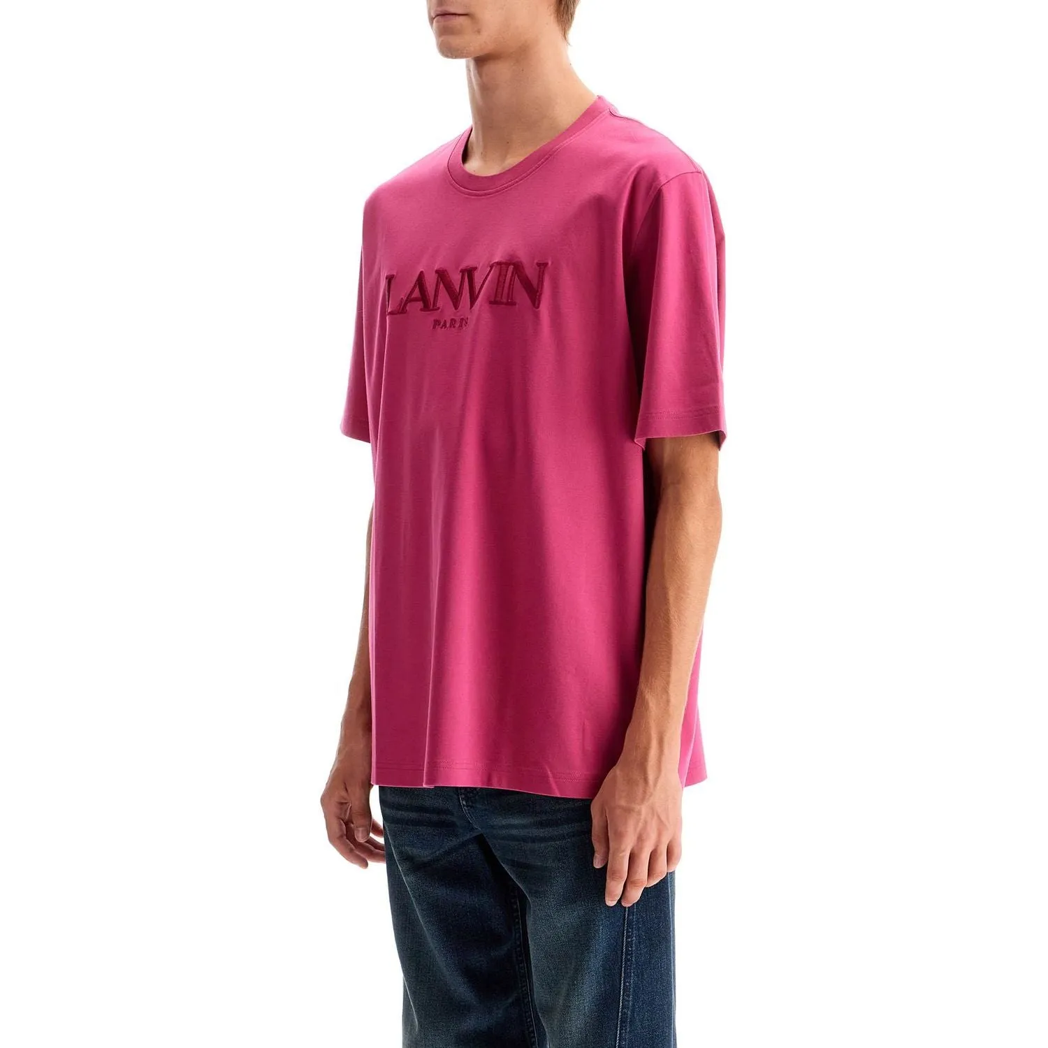 Lanvin t-shirt with embroidered logo design