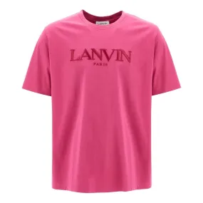 Lanvin t-shirt with embroidered logo design