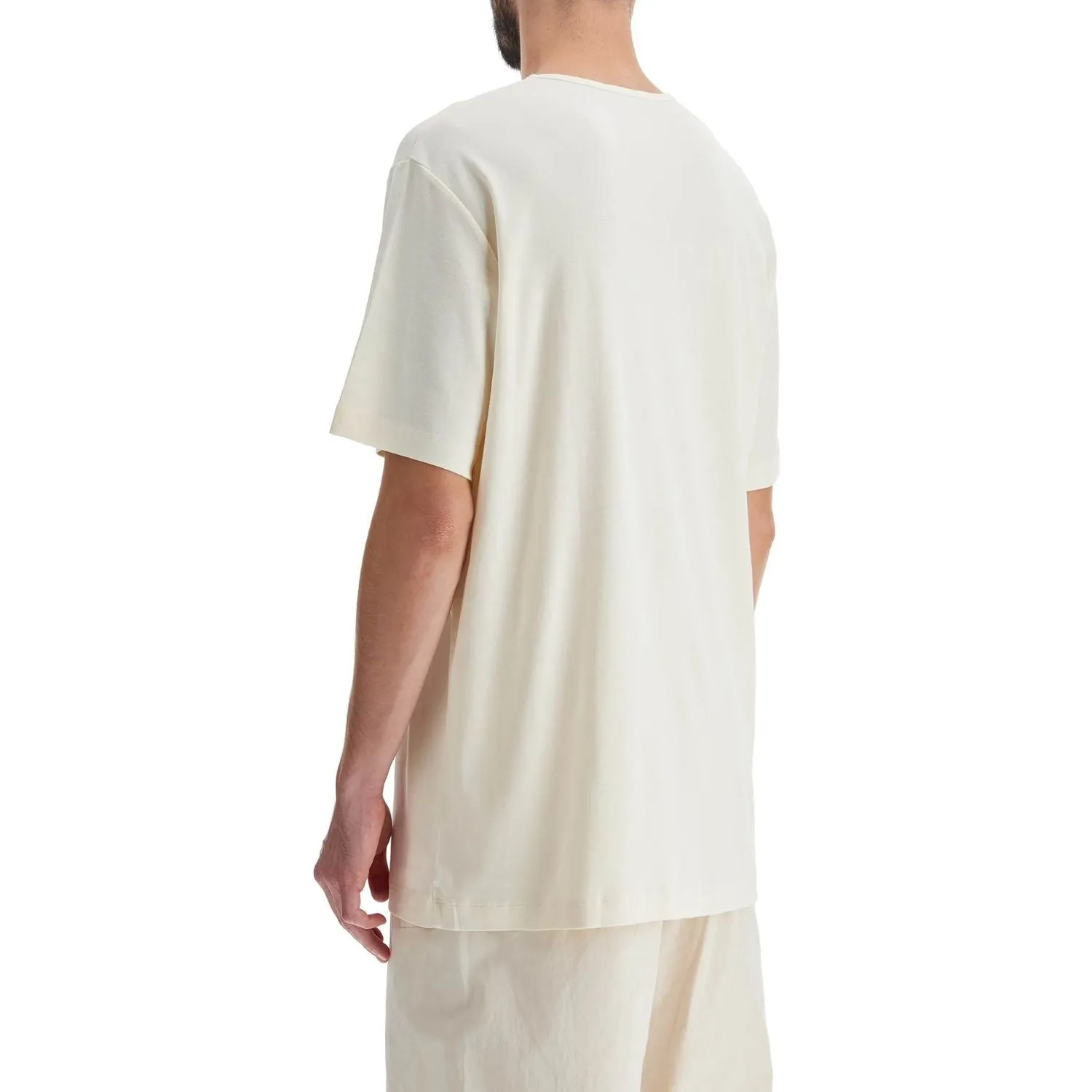 Lemaire t-shirt with wide round neck