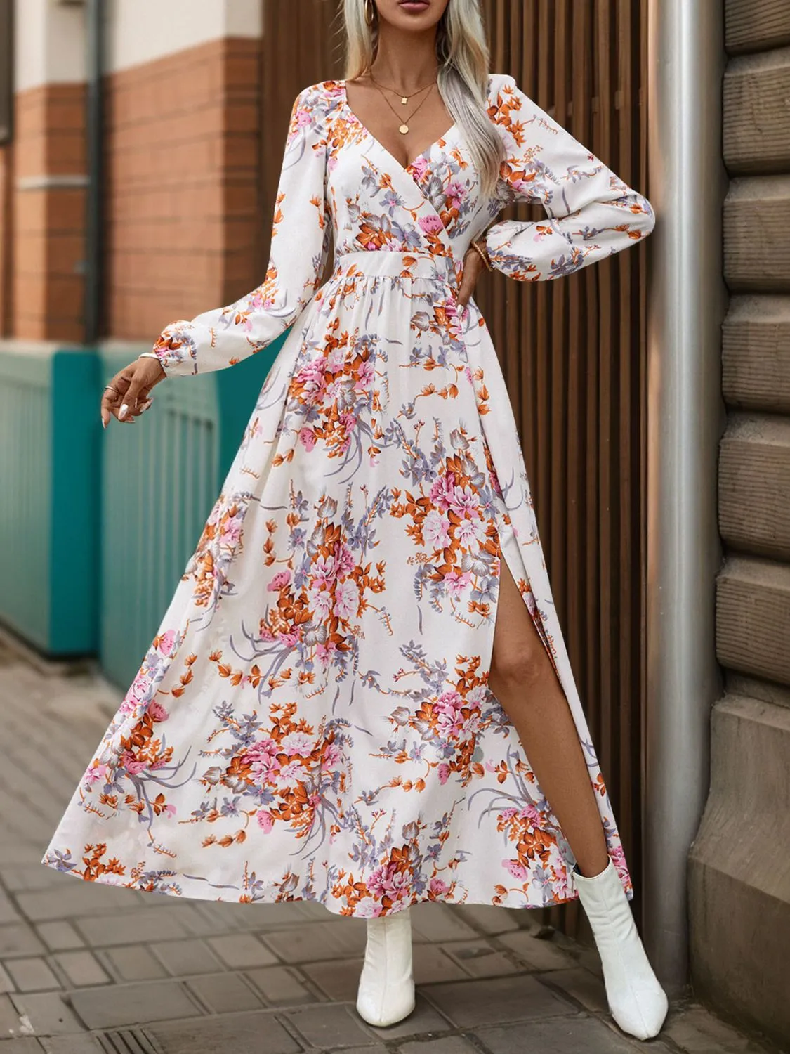 Long Sleeve Maxi Dress