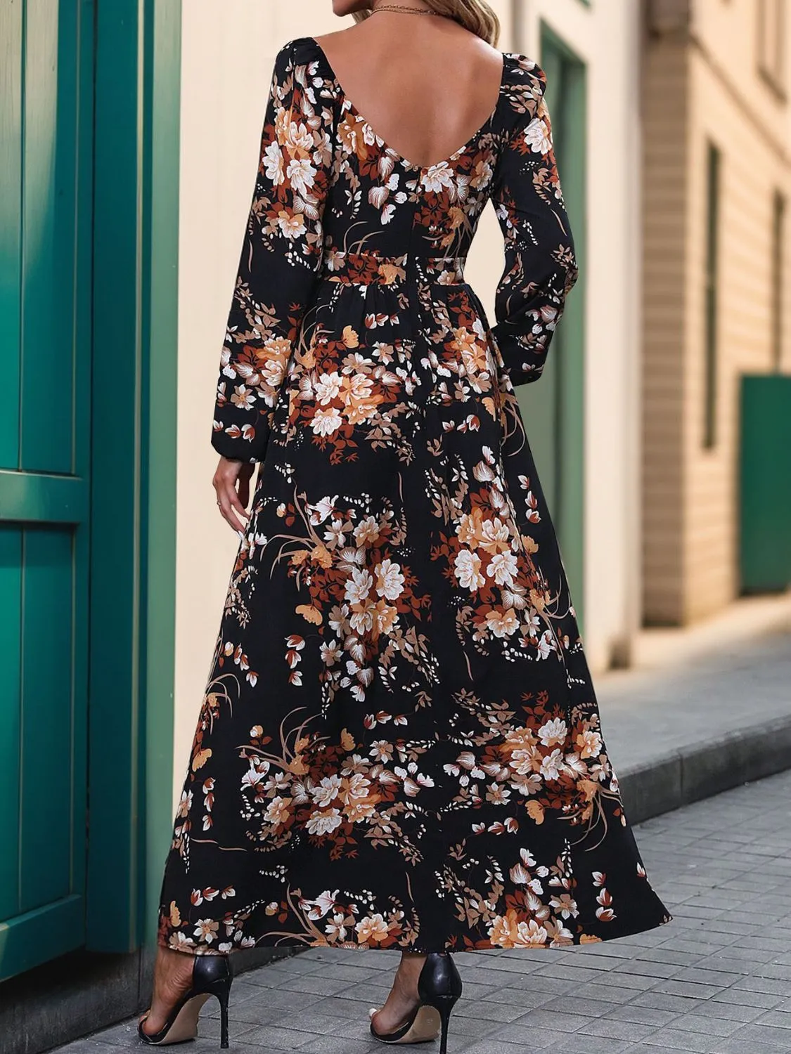 Long Sleeve Maxi Dress