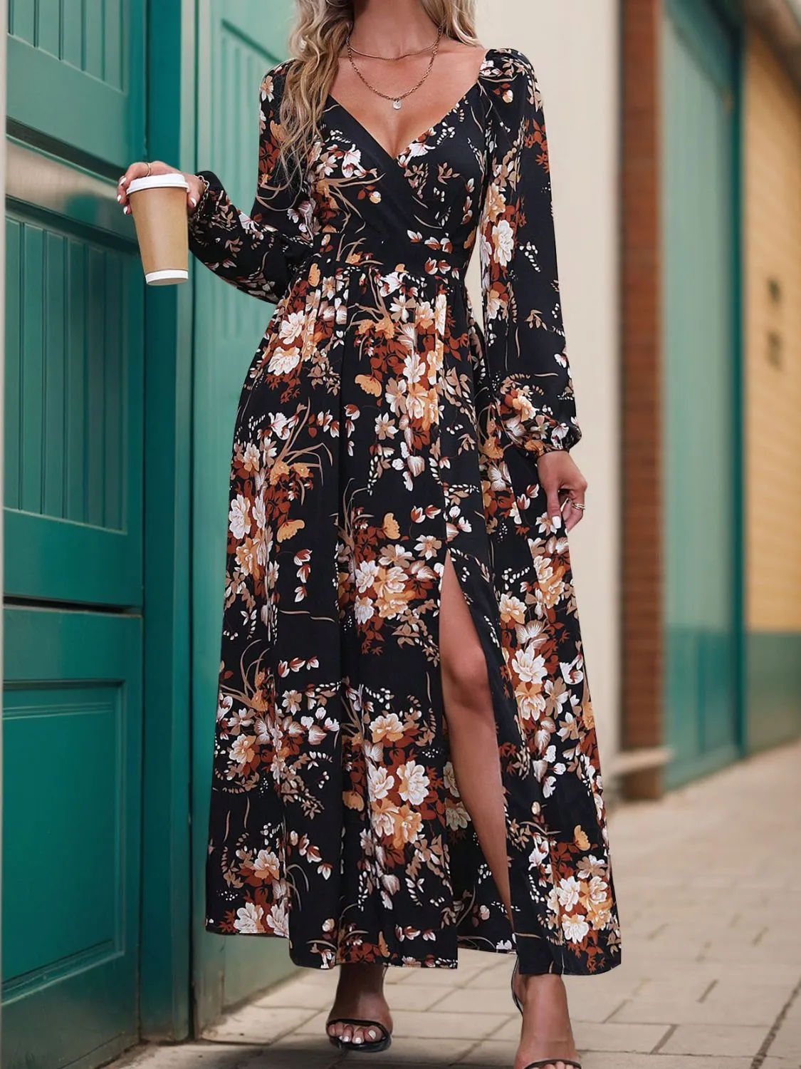 Long Sleeve Maxi Dress