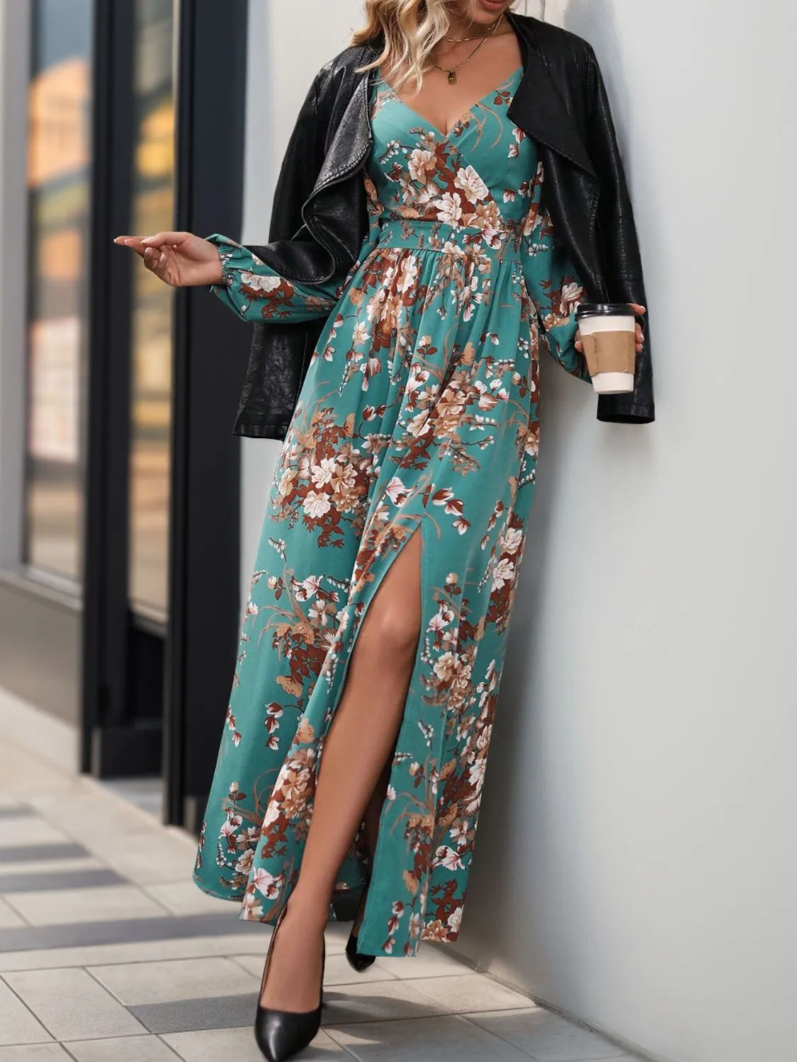 Long Sleeve Maxi Dress