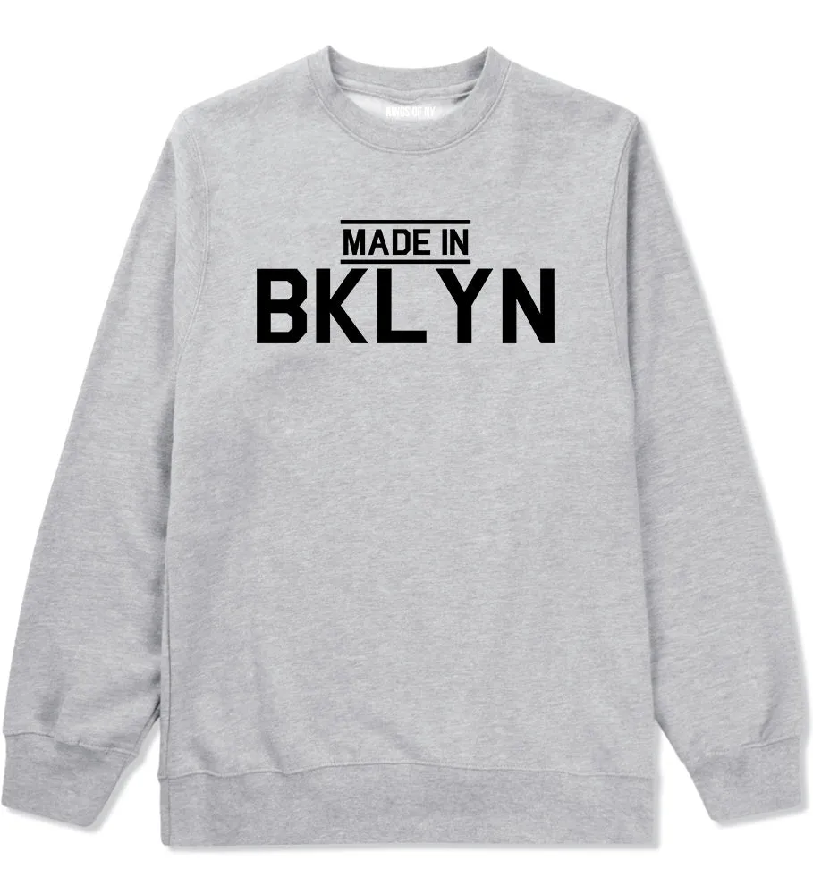 Made In BKLYN Brooklyn Mens Crewneck Sweatshirt