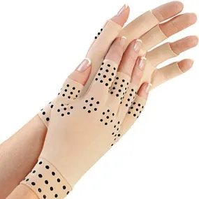 Magnetic Therapy Fingerless Gloves