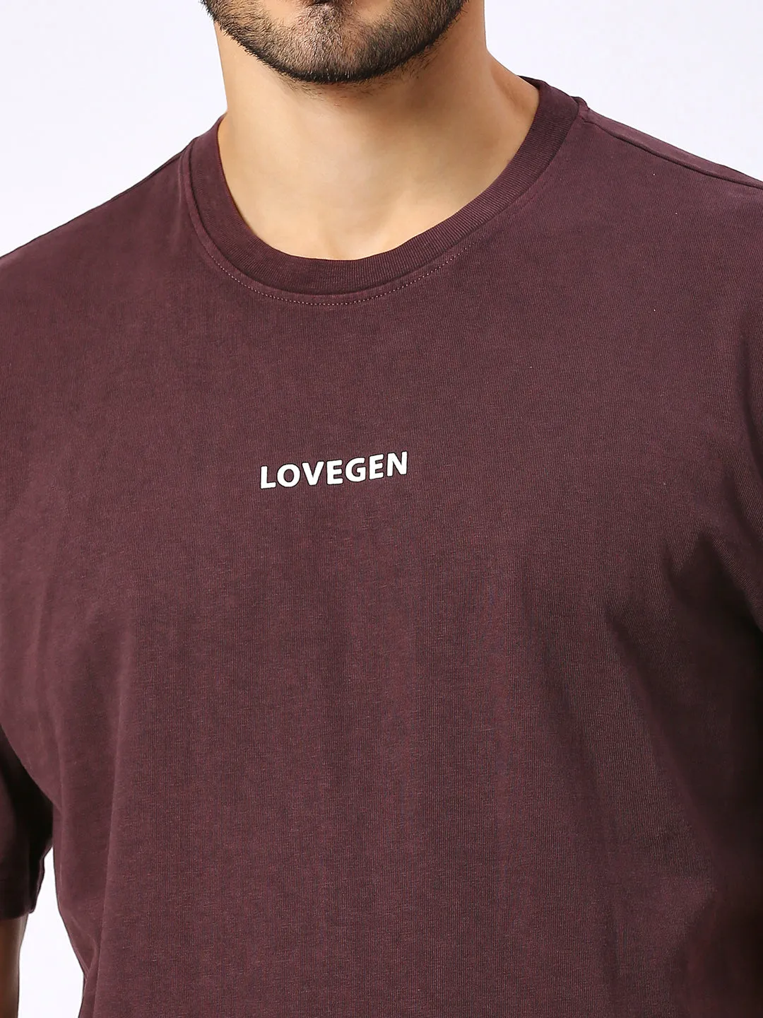 Men's Maroon T-shirt  Obsessed