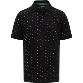 Mercedes AMG Petronas F1 Men's Polka Dot Polo