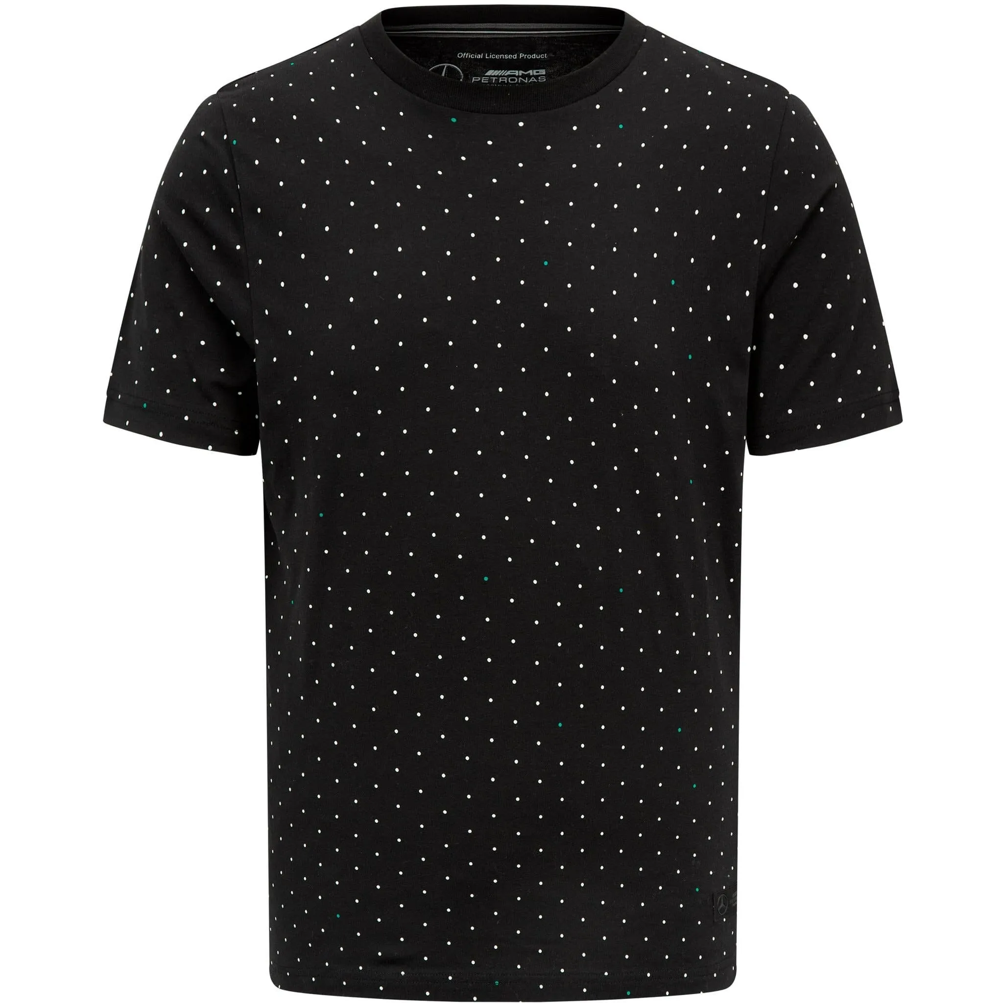 Mercedes AMG Petronas F1 Men's Polka Dot T-Shirt