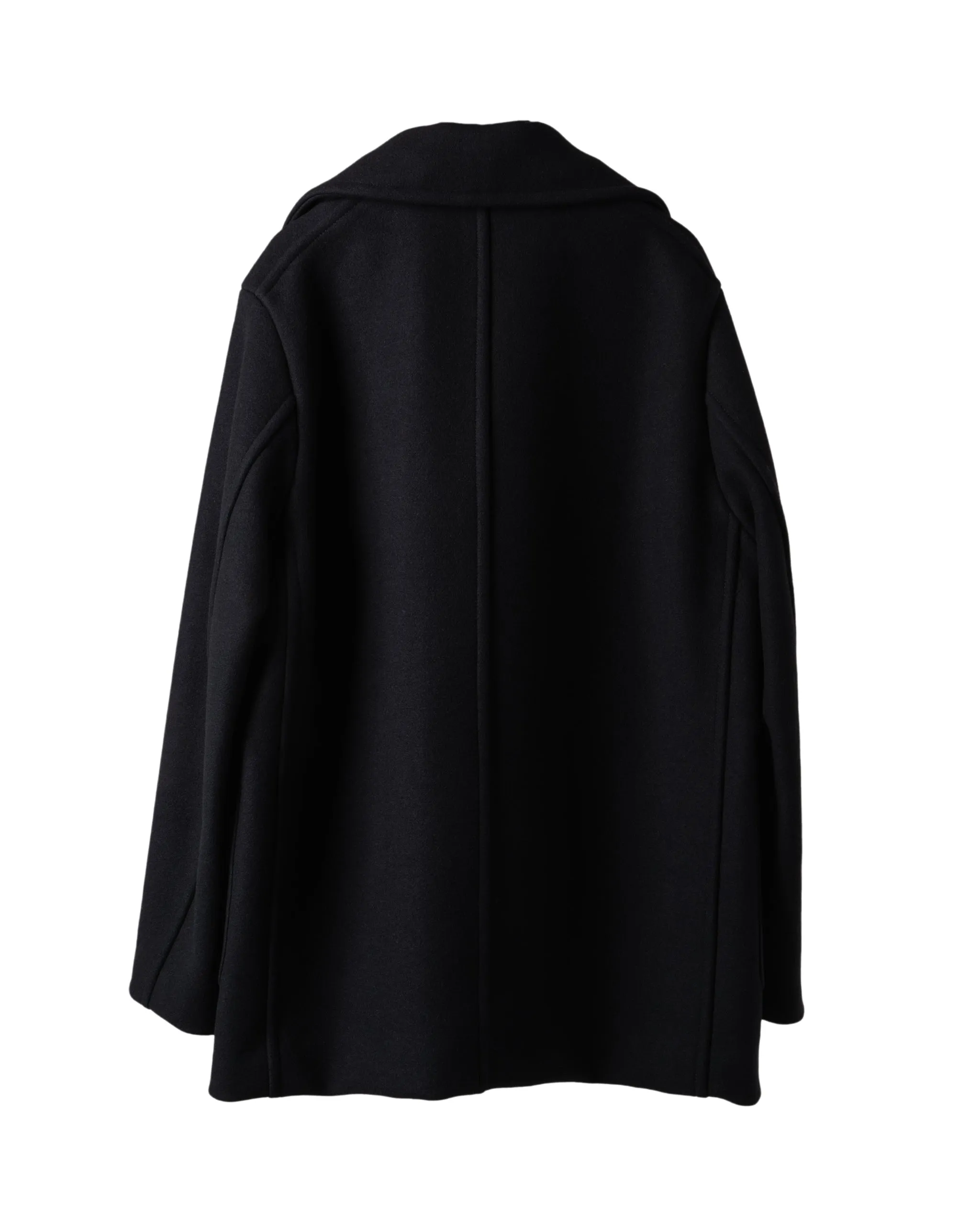 META CAMPANIA COLLECTIVE | BOILED WOOL PEACOAT JACKET