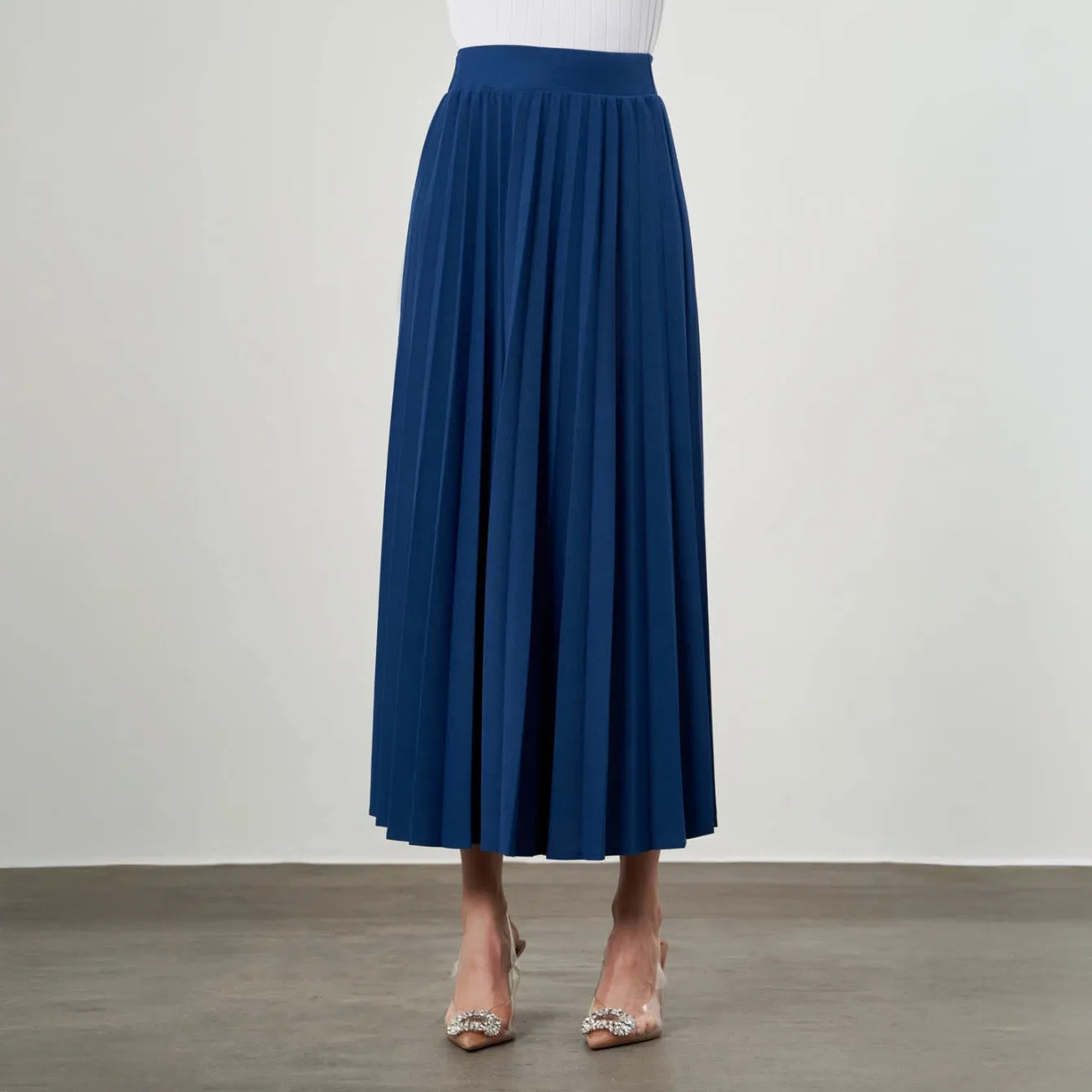 Mizalle Skirt Indigo - Skirt