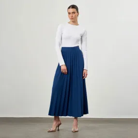 Mizalle Skirt Indigo - Skirt