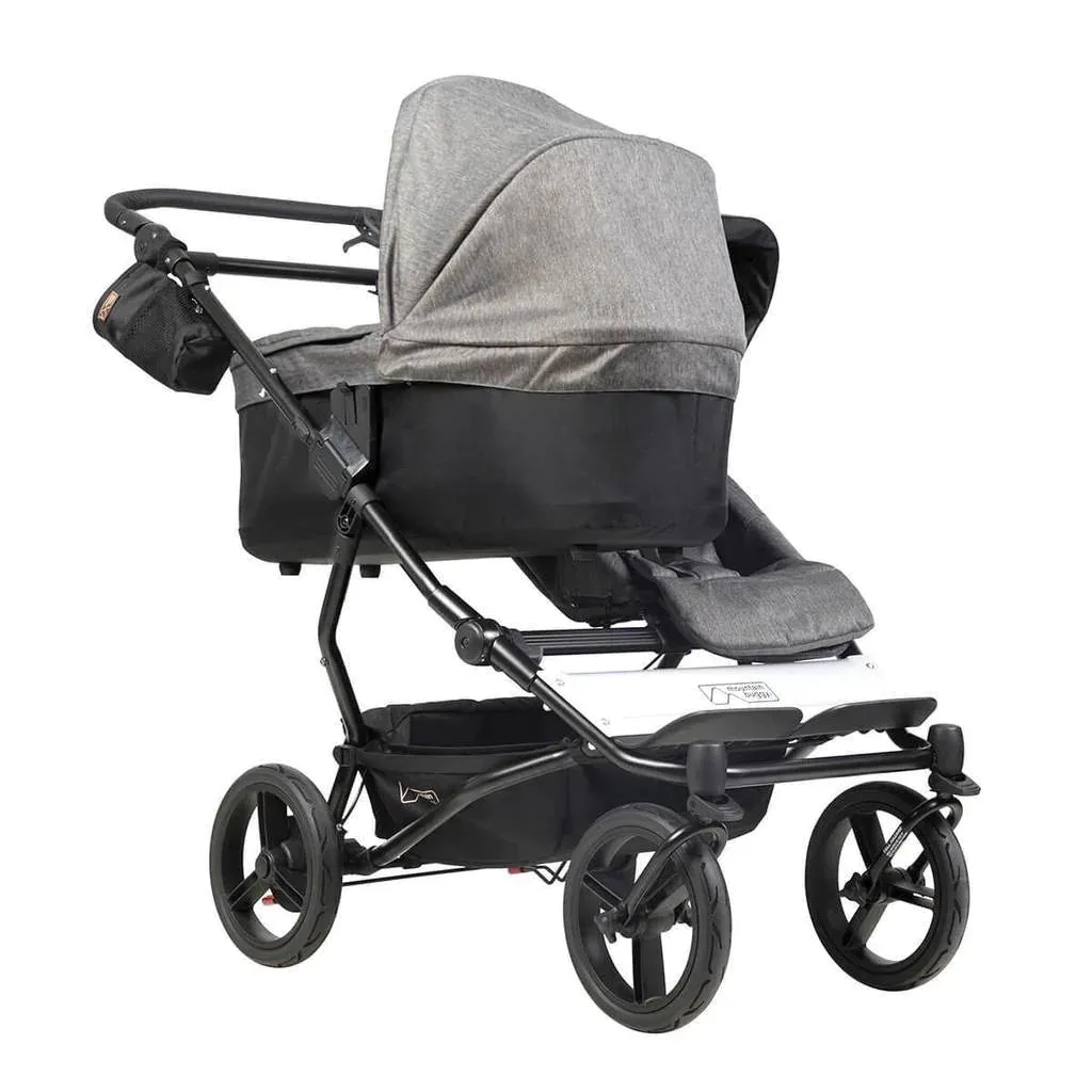 Mountain Buggy Duet Luxury Double Stroller in Herringbone