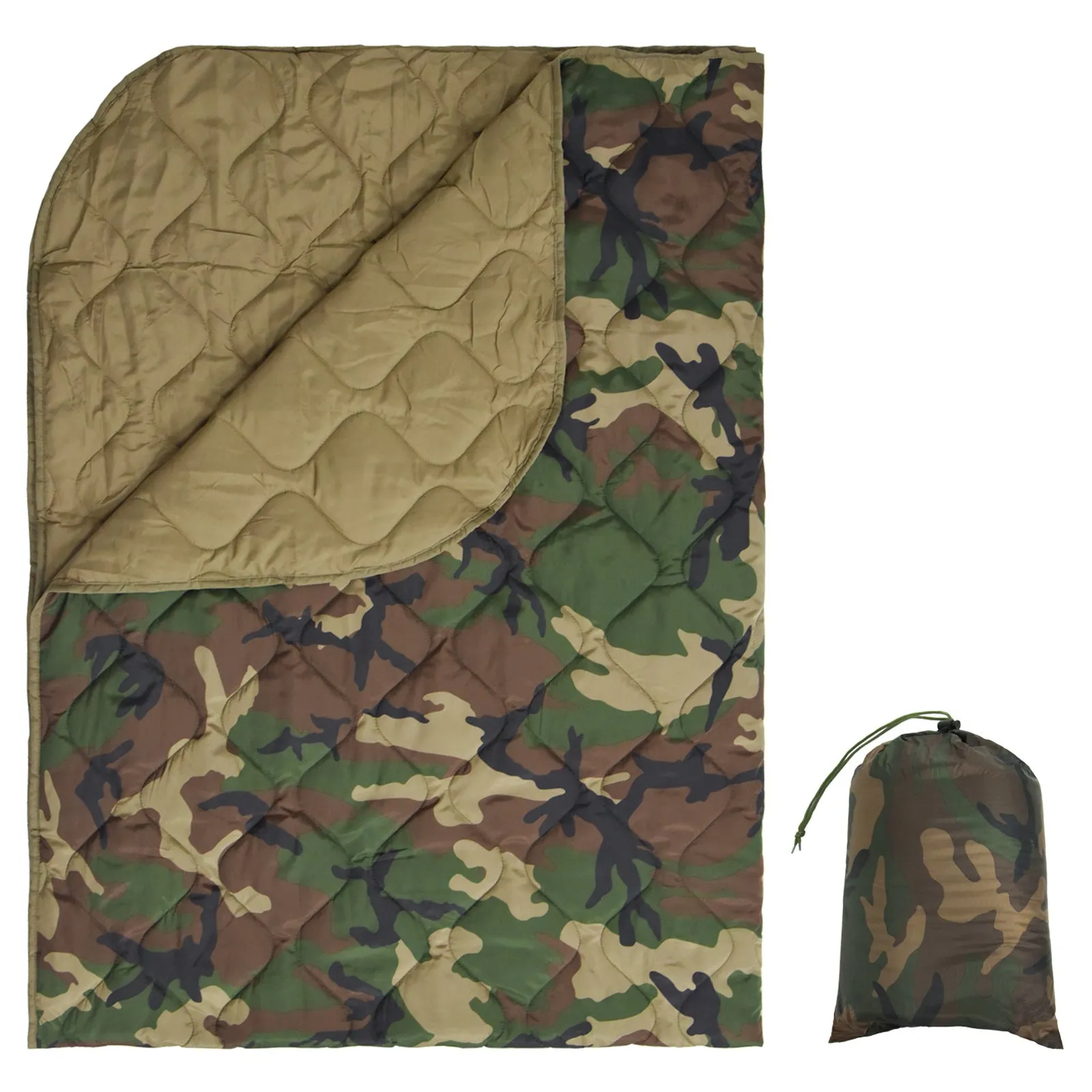 Multi-Functional Camouflage Outdoor Camping Blanket