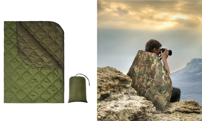 Multi-Functional Camouflage Outdoor Camping Blanket