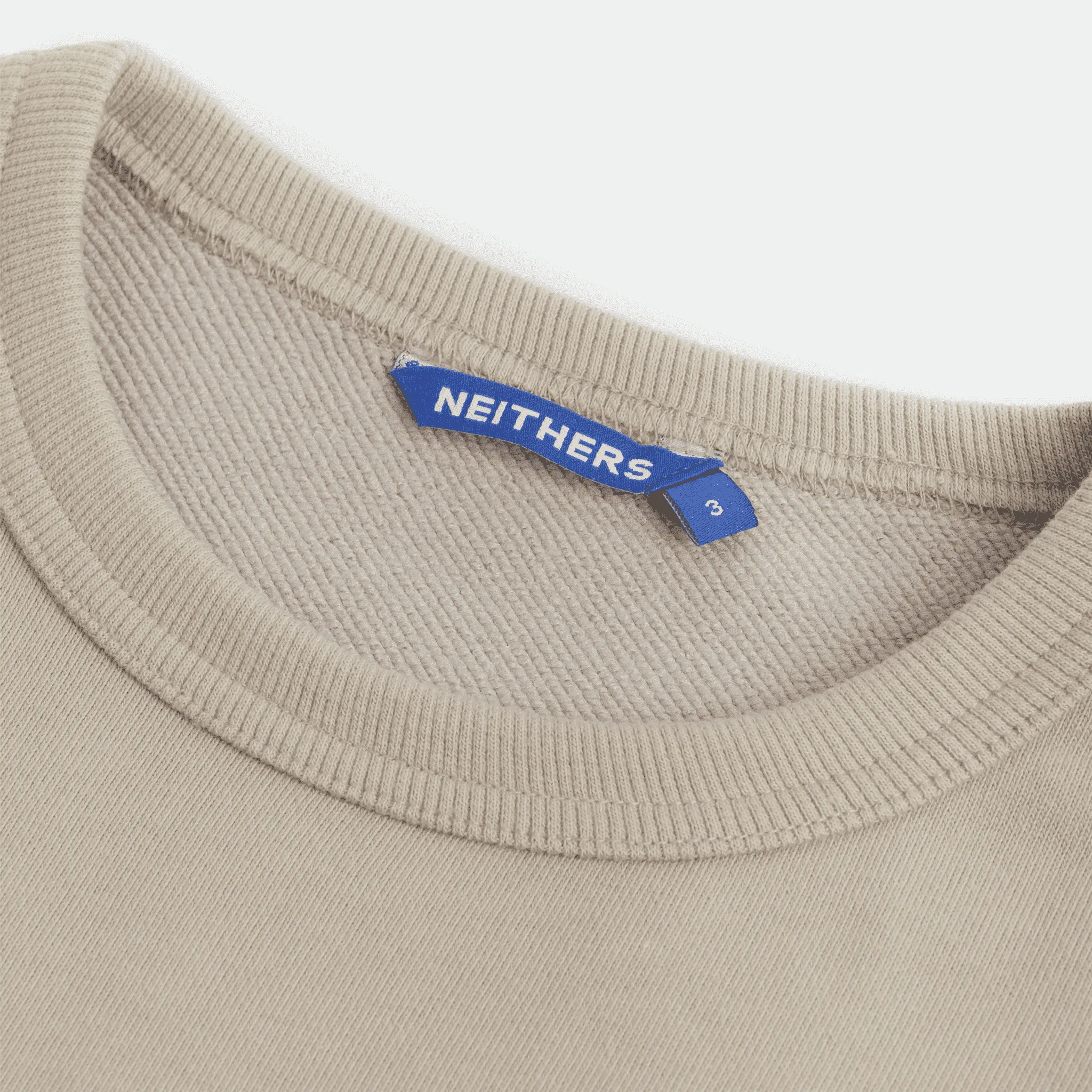 NEITHERS - Newsboy Crewneck Taupe