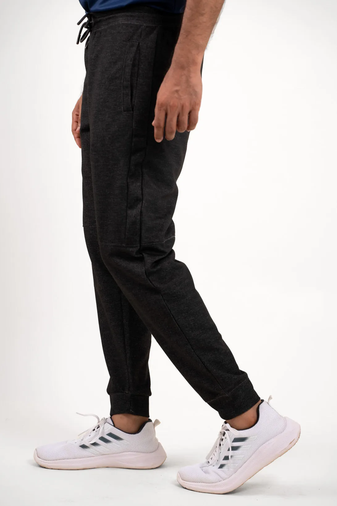 Nexus Black Joggers For Man