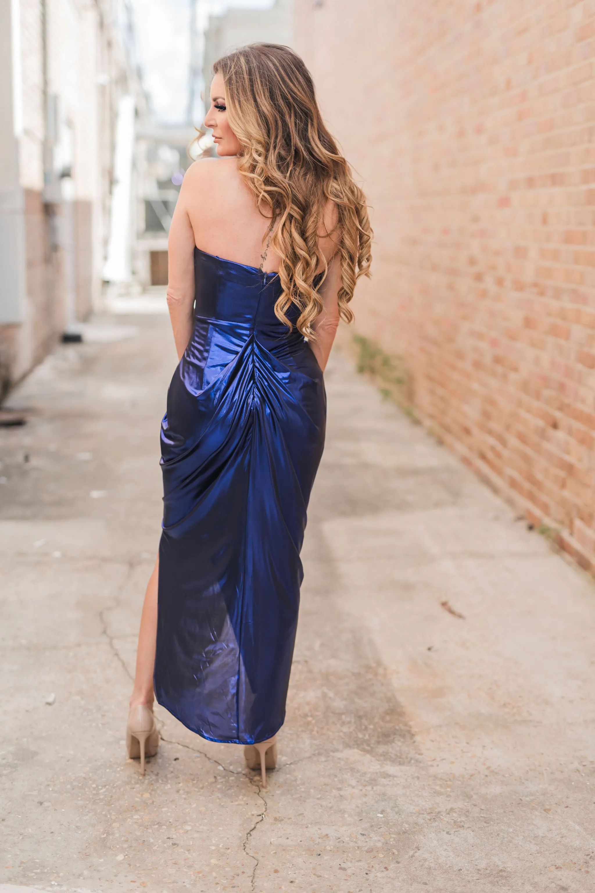 Oaklee Metallic Maxi