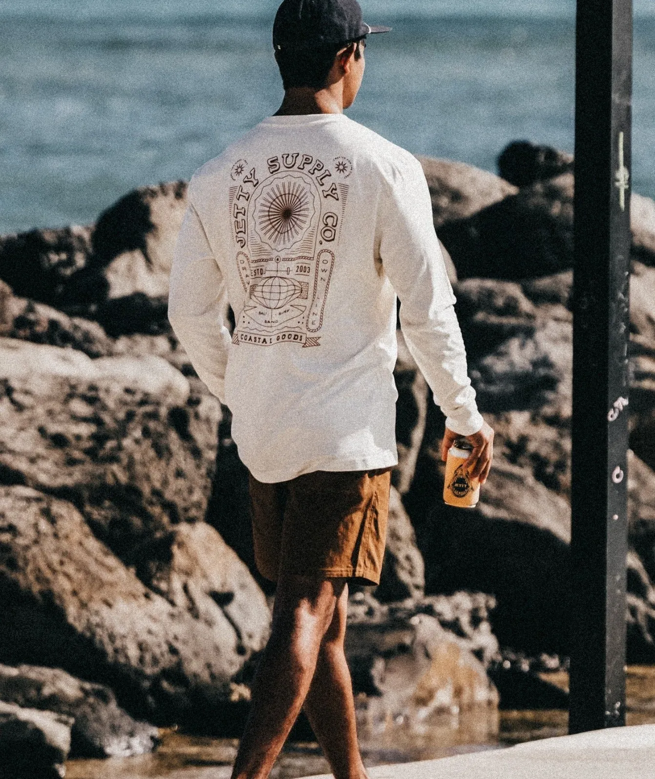 Oceanus Long sleeve - White