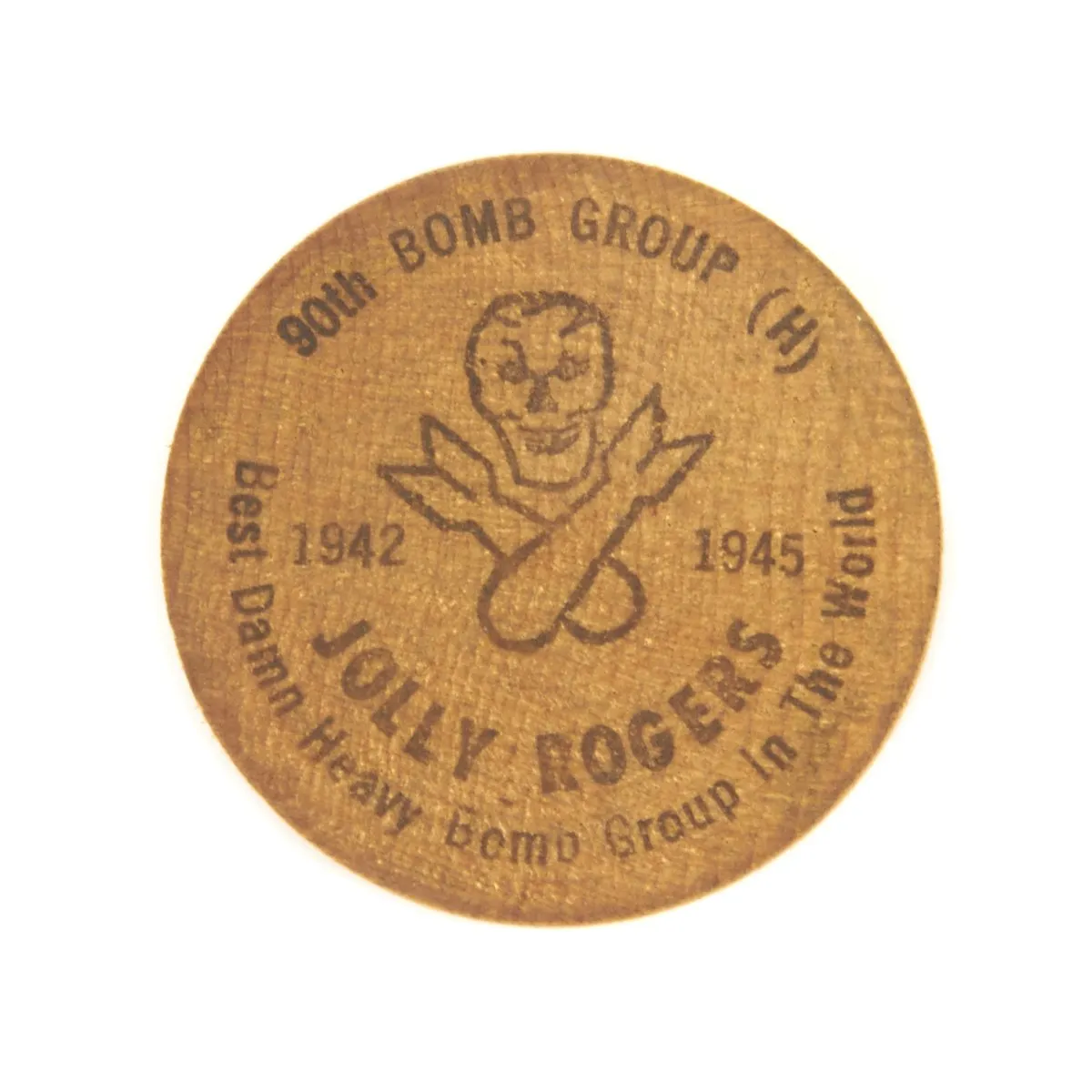 Original U.S. WWII 90th Bomb Group Jolly Rodgers KIA B-24 Liberator Navigator Grouping - Distinguished Flying Cross