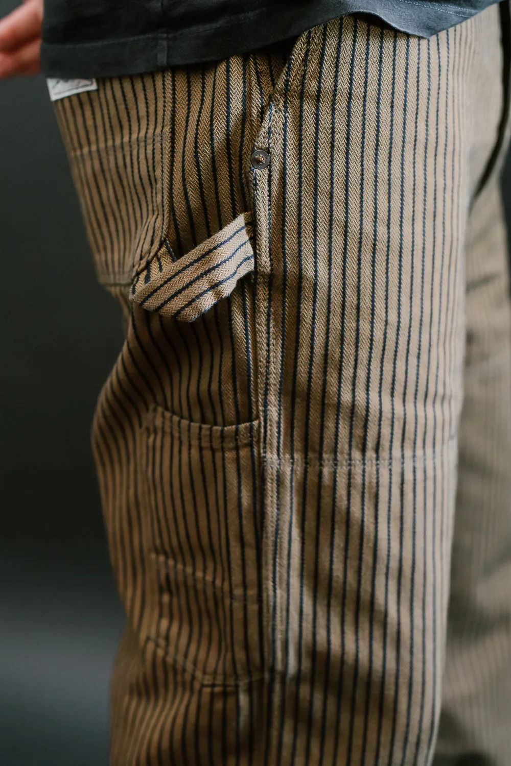 Ortega Pant Herringbone Dobby - Brown