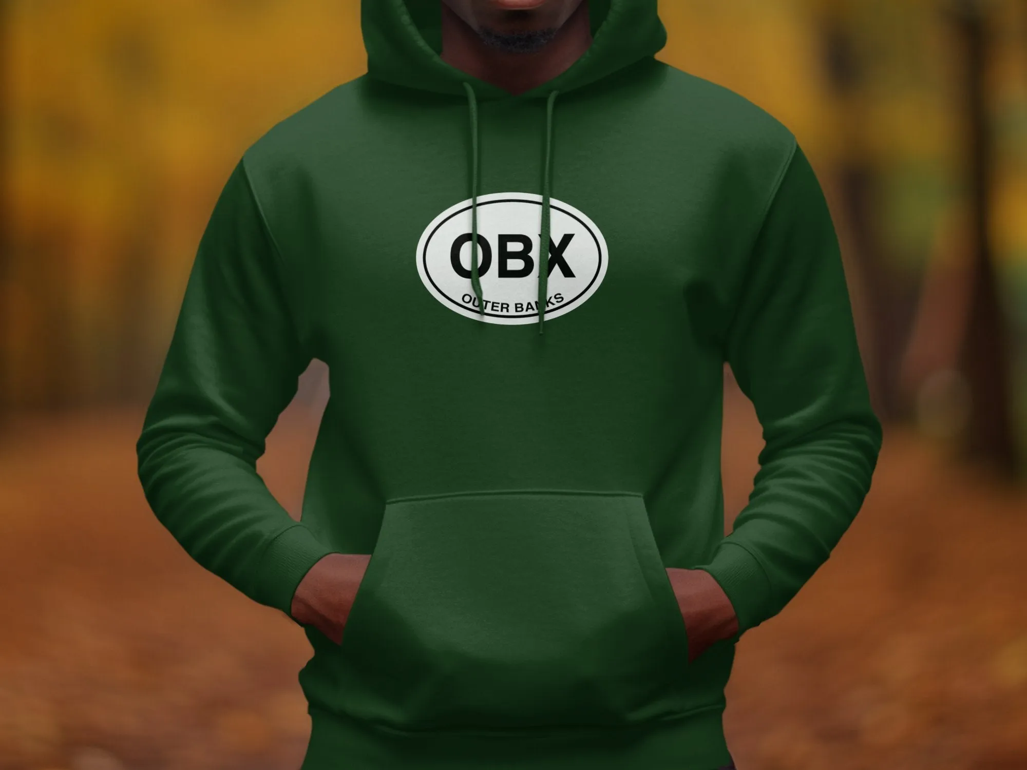 Outer Banks Mens Hoodie - Coastal Comfort for OBX Explorers