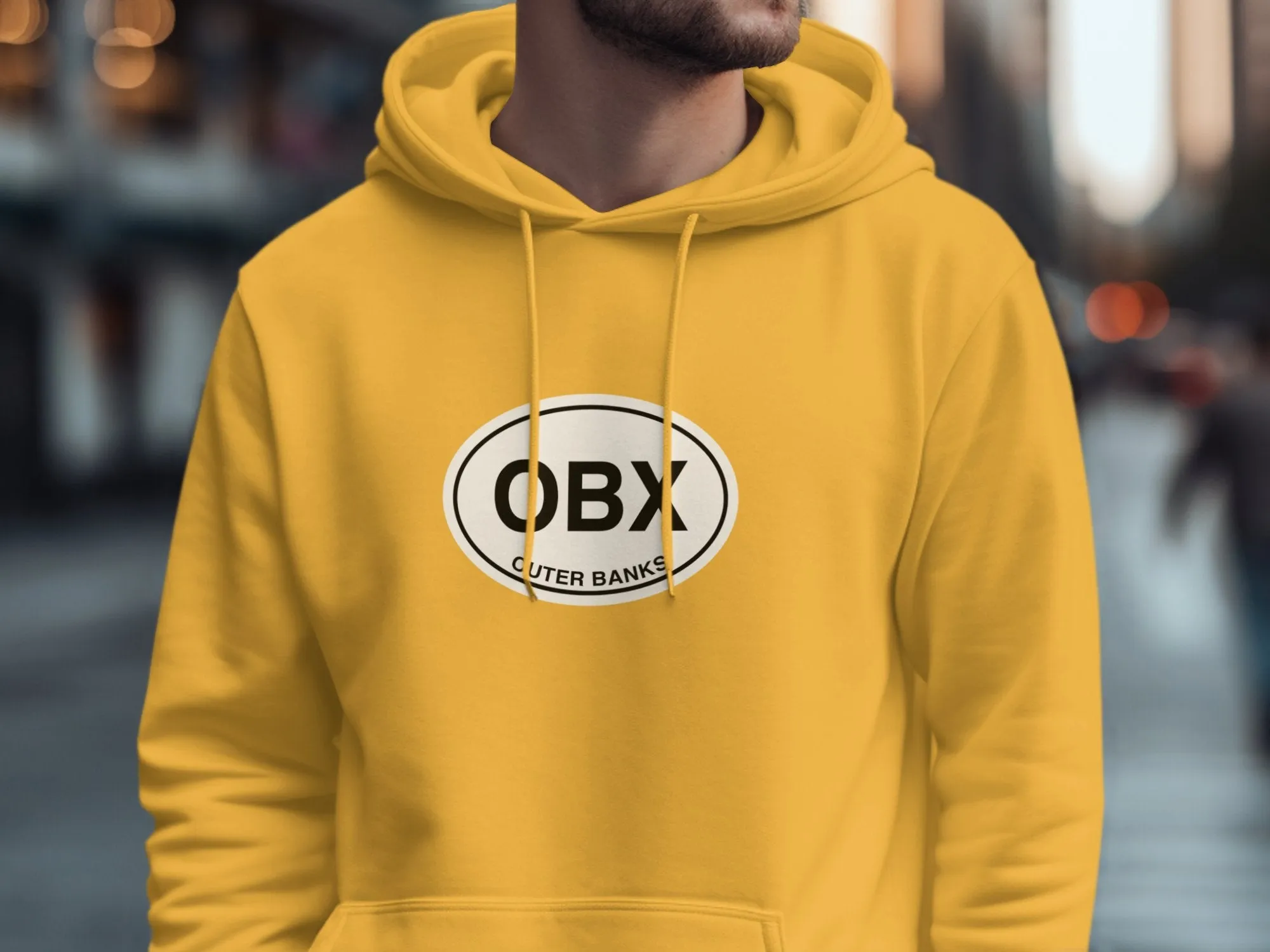 Outer Banks Mens Hoodie - Coastal Comfort for OBX Explorers