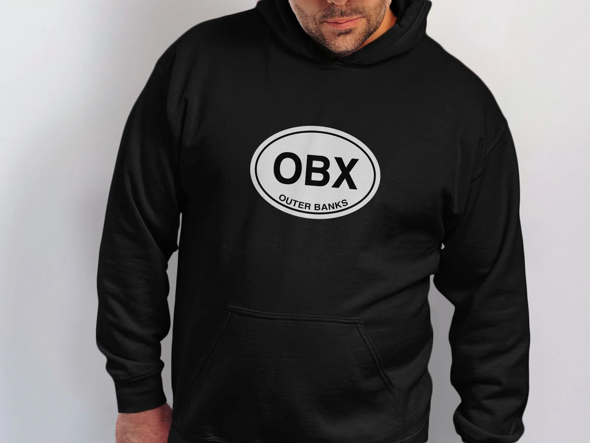 Outer Banks Mens Hoodie - Coastal Comfort for OBX Explorers