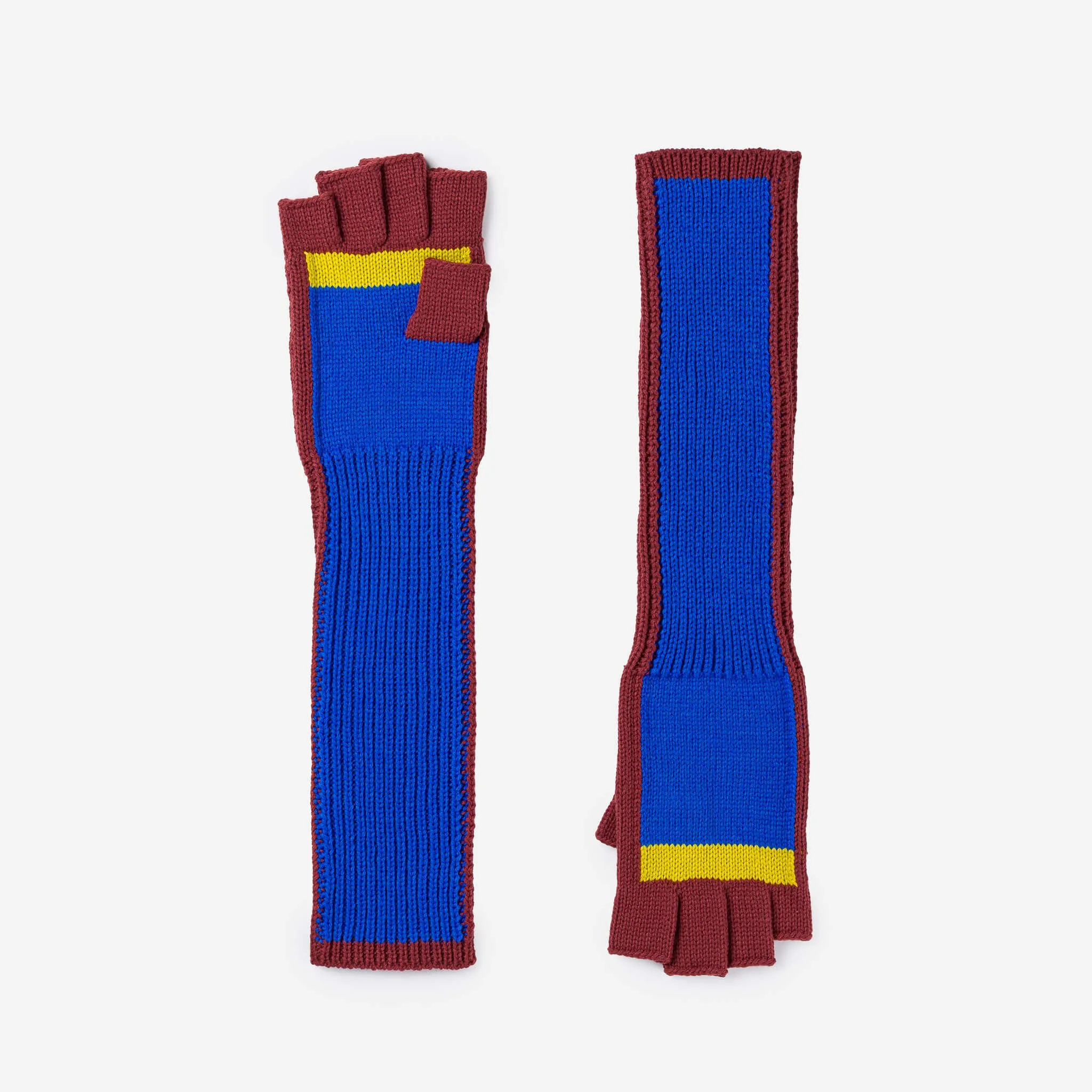 Outline Fingerless Gloves