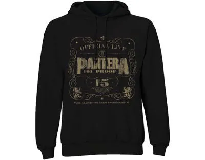 PANTERA PULLOVER HOODIE: 101 PROOF