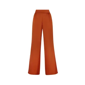 PANTS SILK & ELASTANE OCRE 475