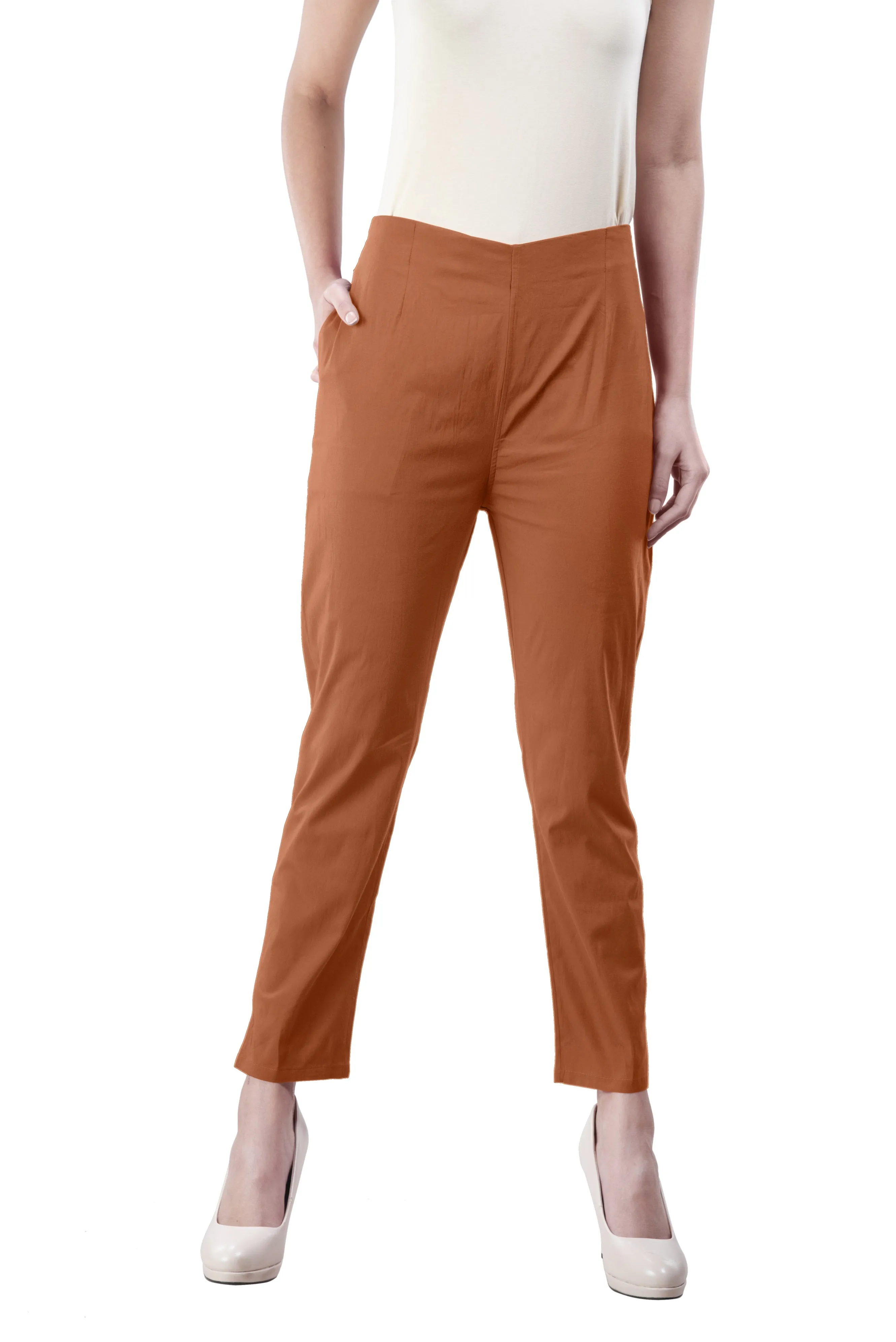 Pencil Pants (Rust)