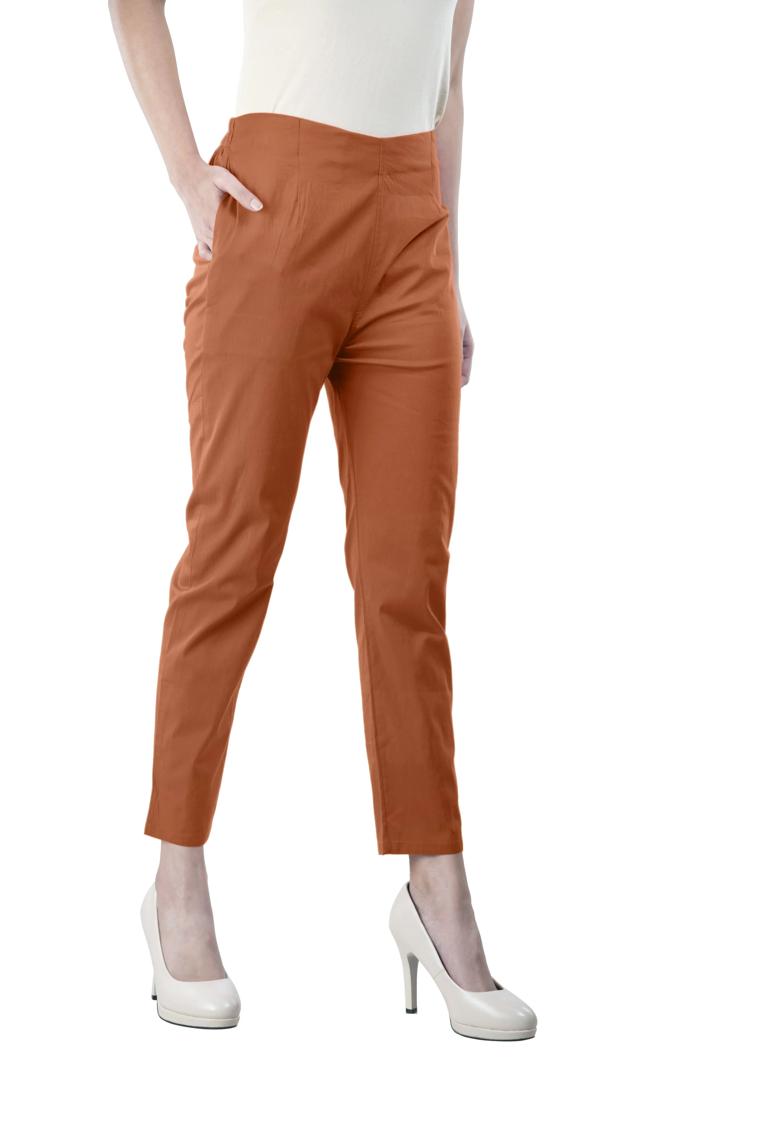 Pencil Pants (Rust)