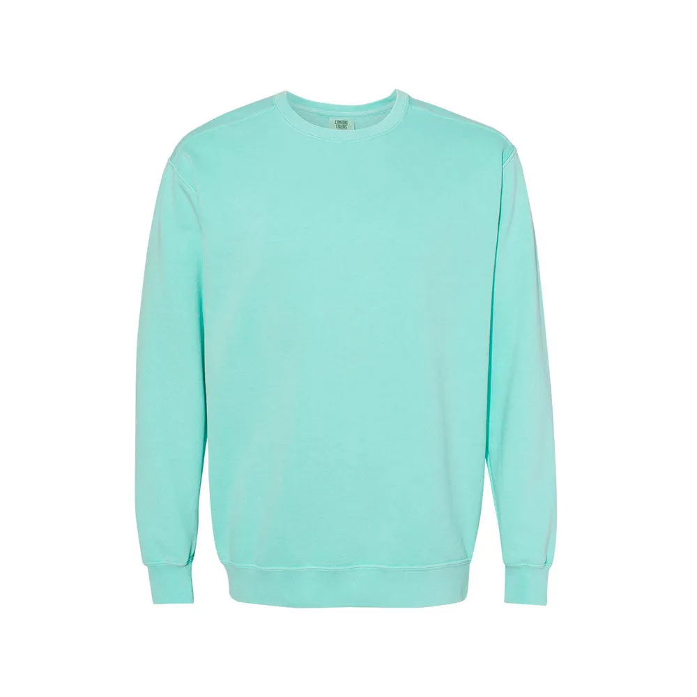 Pencil Stitch Comfort Colors Crewneck Pullover Sweatshirt