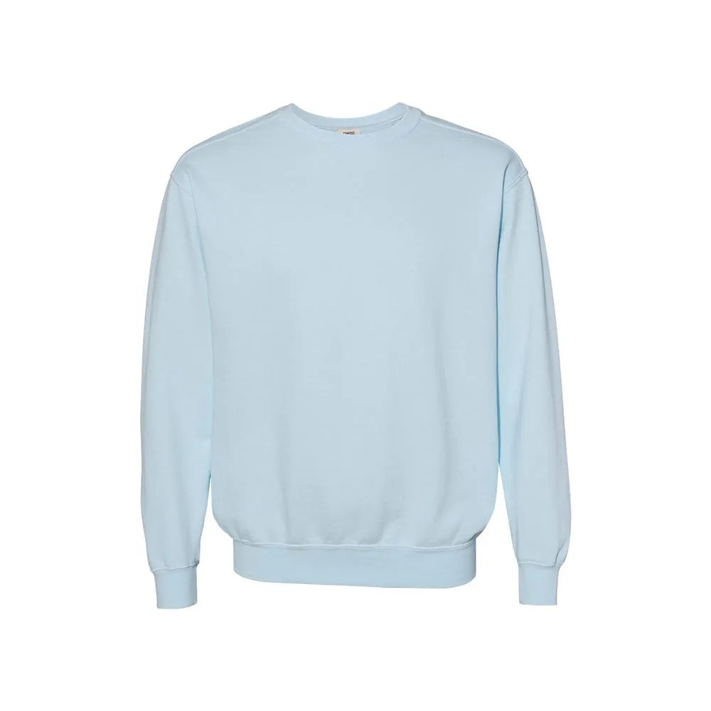 Pencil Stitch Comfort Colors Crewneck Pullover Sweatshirt