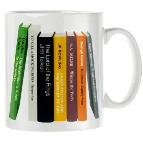 Personalised Bookshelf Mug