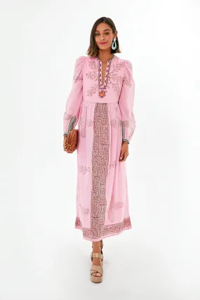 Pink Winifred Guava Dress