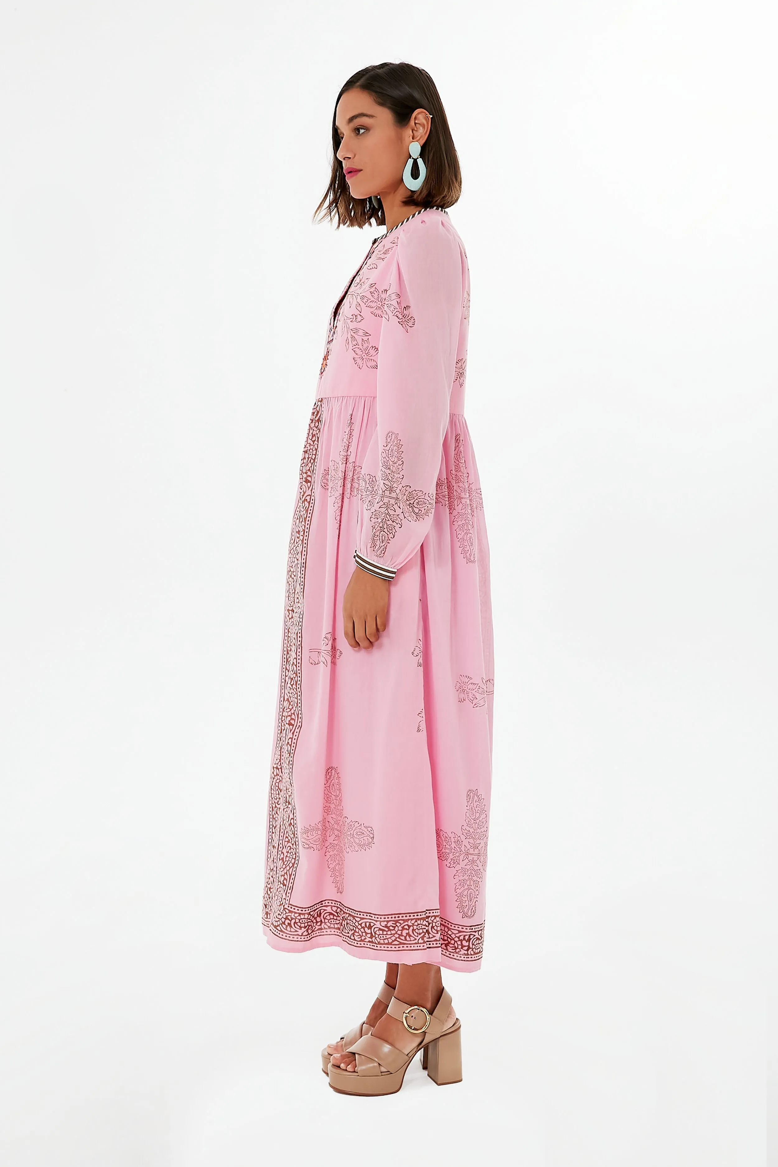 Pink Winifred Guava Dress